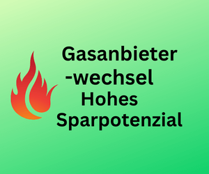Gewaltige Sparkapazität beim Austausch des Gaslieferanten in deutschen Städten