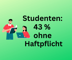 Weltstudententag: 43 Prozent der Studenten ohne Privathaftpflichtversicherung