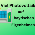 Viel Photovoltaik auf bayrischen Häusern